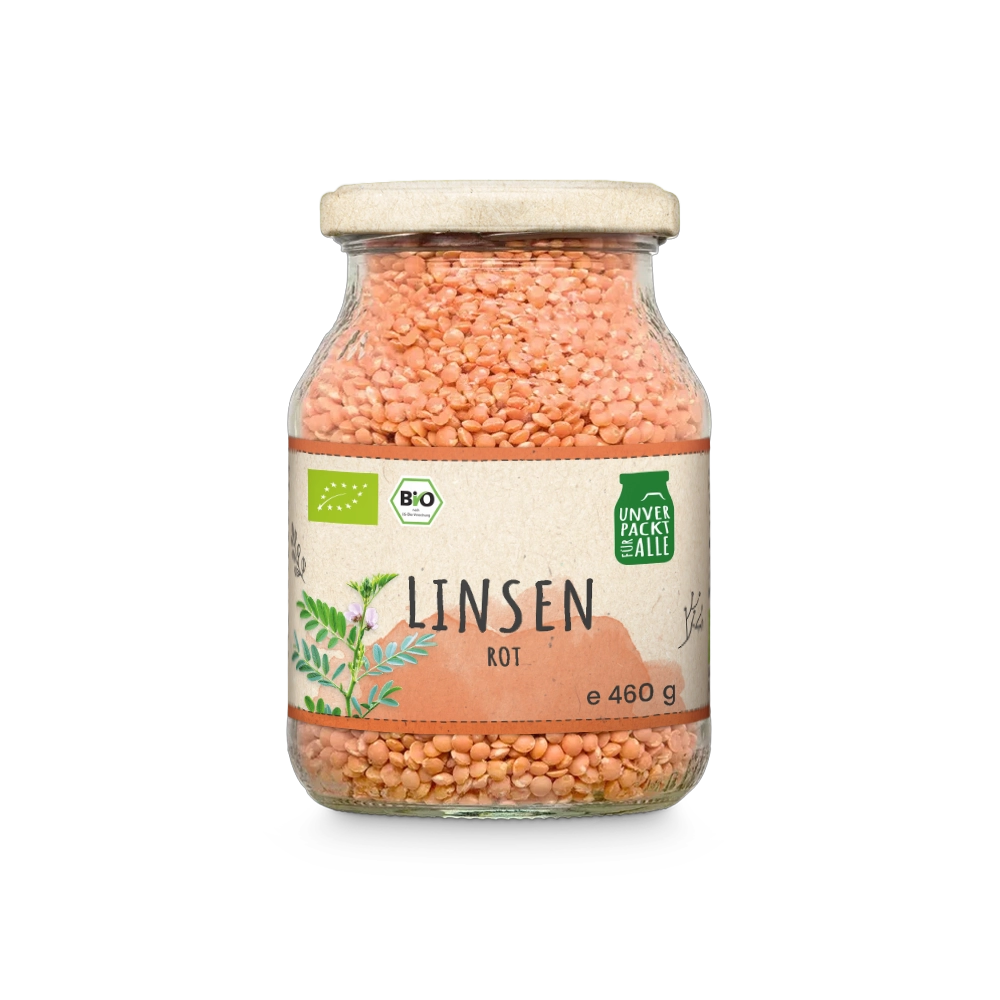 Rote Linsen Bio