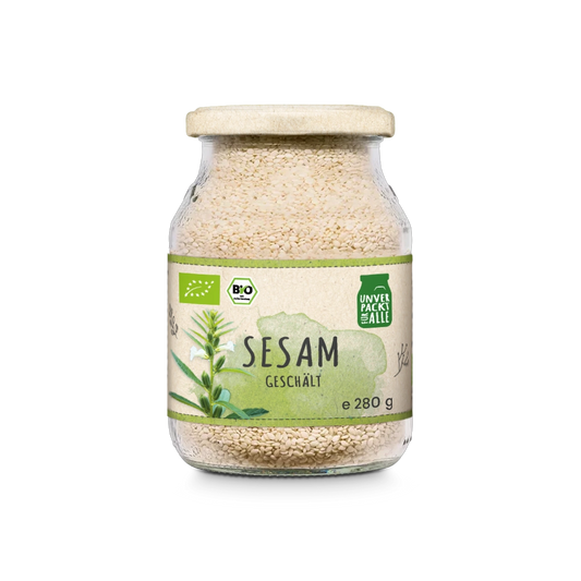 Geschälter Sesam Bio