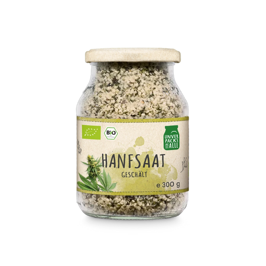 Geschälte Hanfsaat Bio