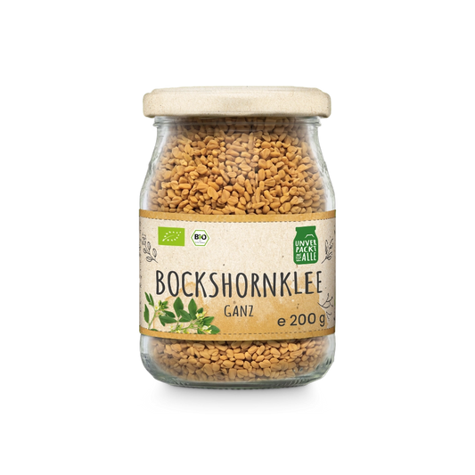 Bockshornklee, ganz, Bio