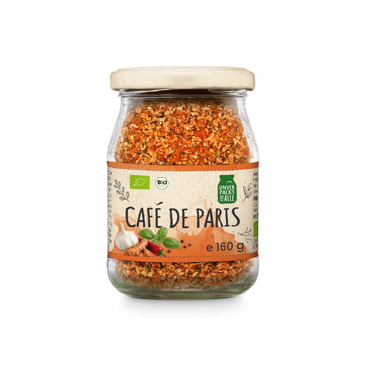 Café de Paris Gewürzmischung EG Bio 160g im MMP Pfandglas klein