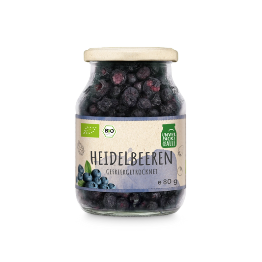Heidelbeeren, gefriergetr. Bio