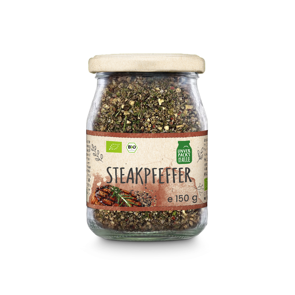Steakpfeffer Gewürzmischung Bio